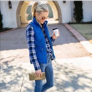 J. Crew Excursion Quilted Puffer Vest